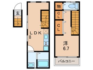 グランドコート池袋の物件間取画像